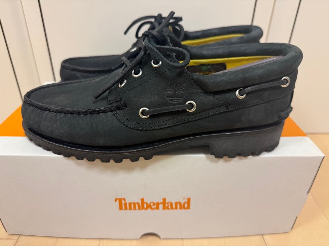 Timberland 3 eye Classic ブラック 7.5 25.5cm