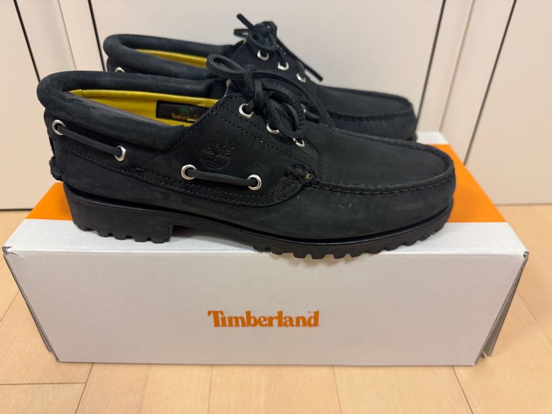 Timberland 3 eye Classic ブラック 7.5 25.5cm