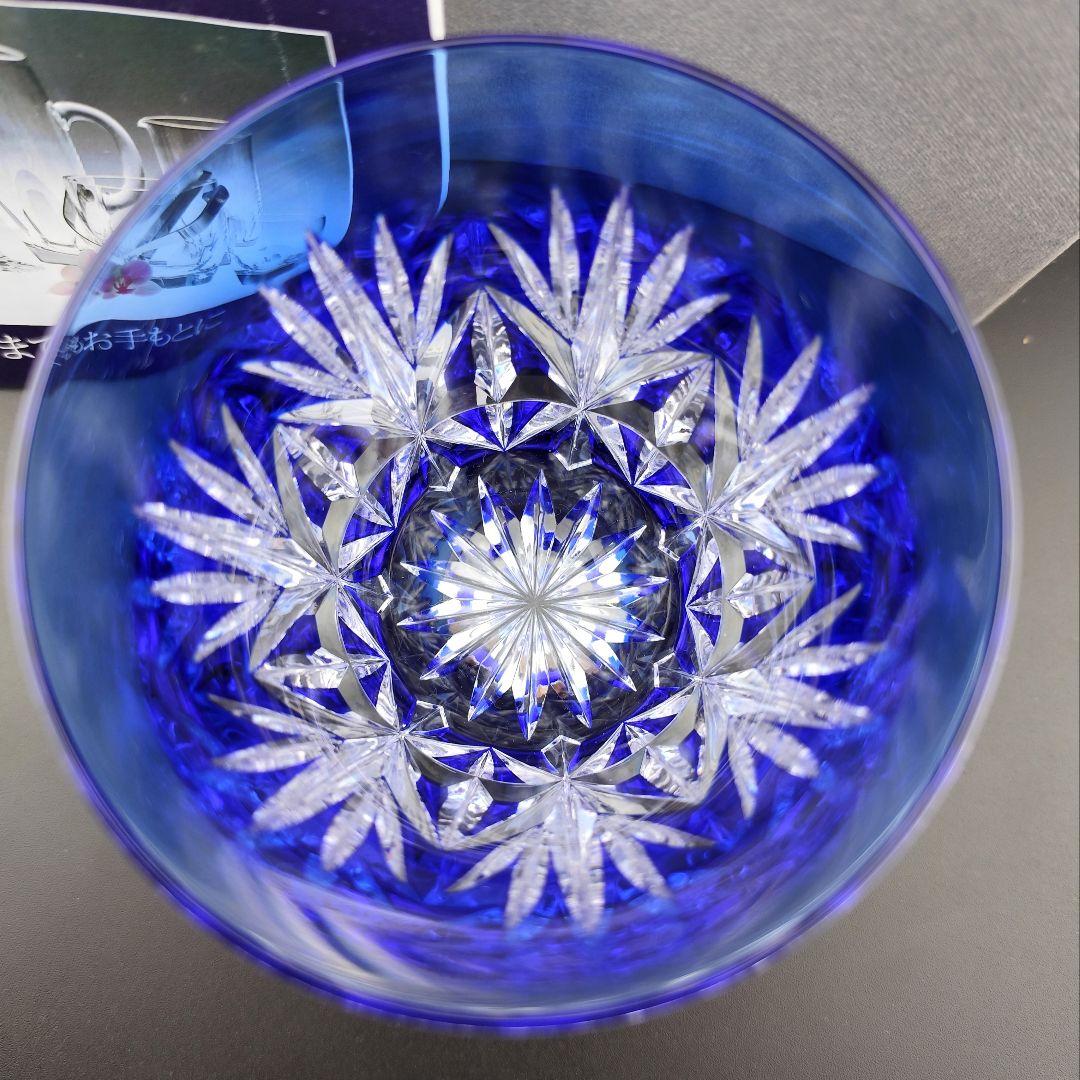 未使用品☆HOYA 最高級ロックグラス（切子、江戸切子、薩摩切子