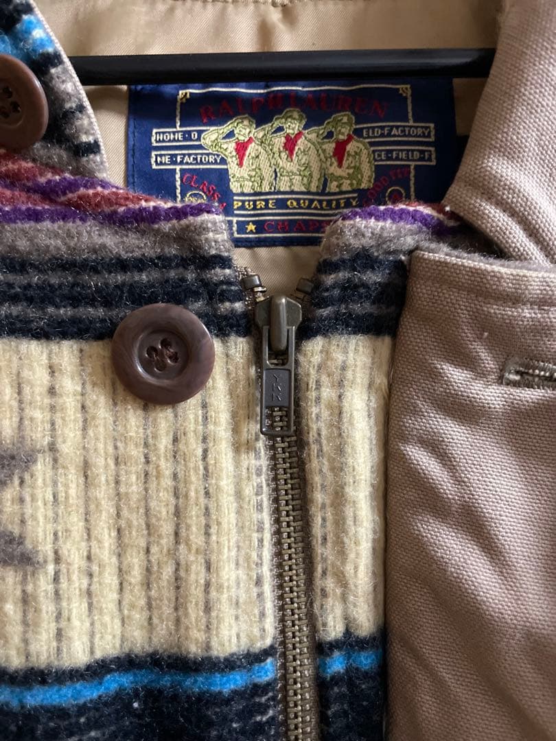 超レア！80s CHAPS RALPH LAUREN ネイティブ柄 ジャケット ア