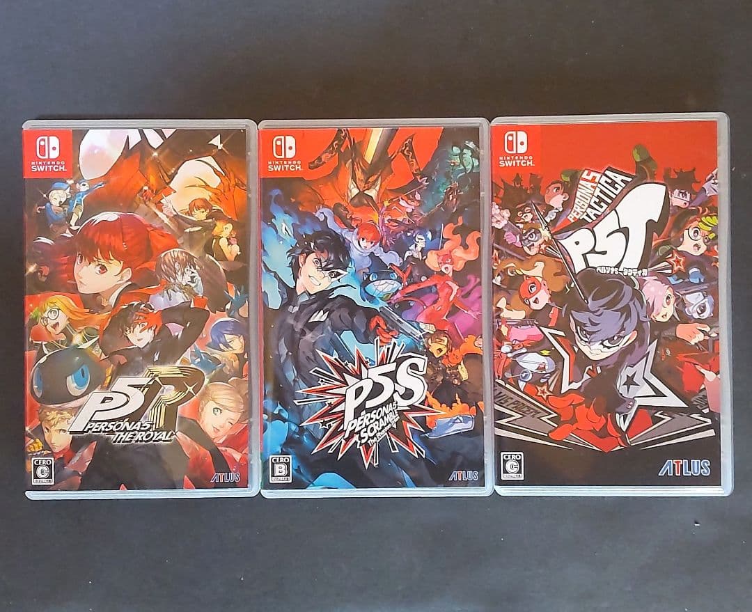 Switch ペルソナ シリーズ (ソフト3本セット) - メルカリ