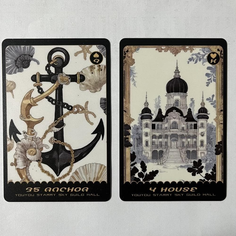 正規品ルノルマンカード】美麗✨海外インディーズ✨シックで上品な色彩