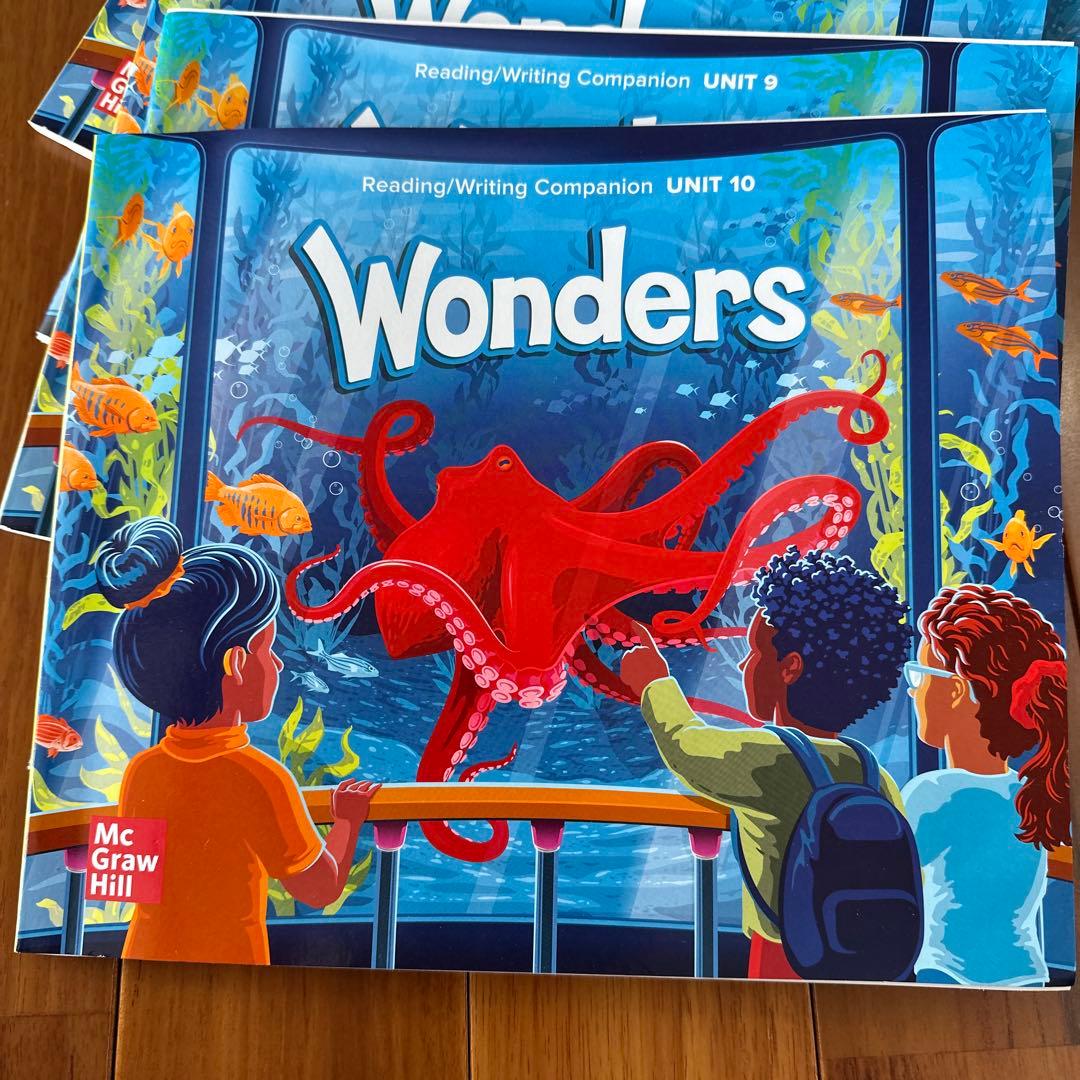 Wonders リーディング/ライティングコンパニオン ユニット1-10 年長