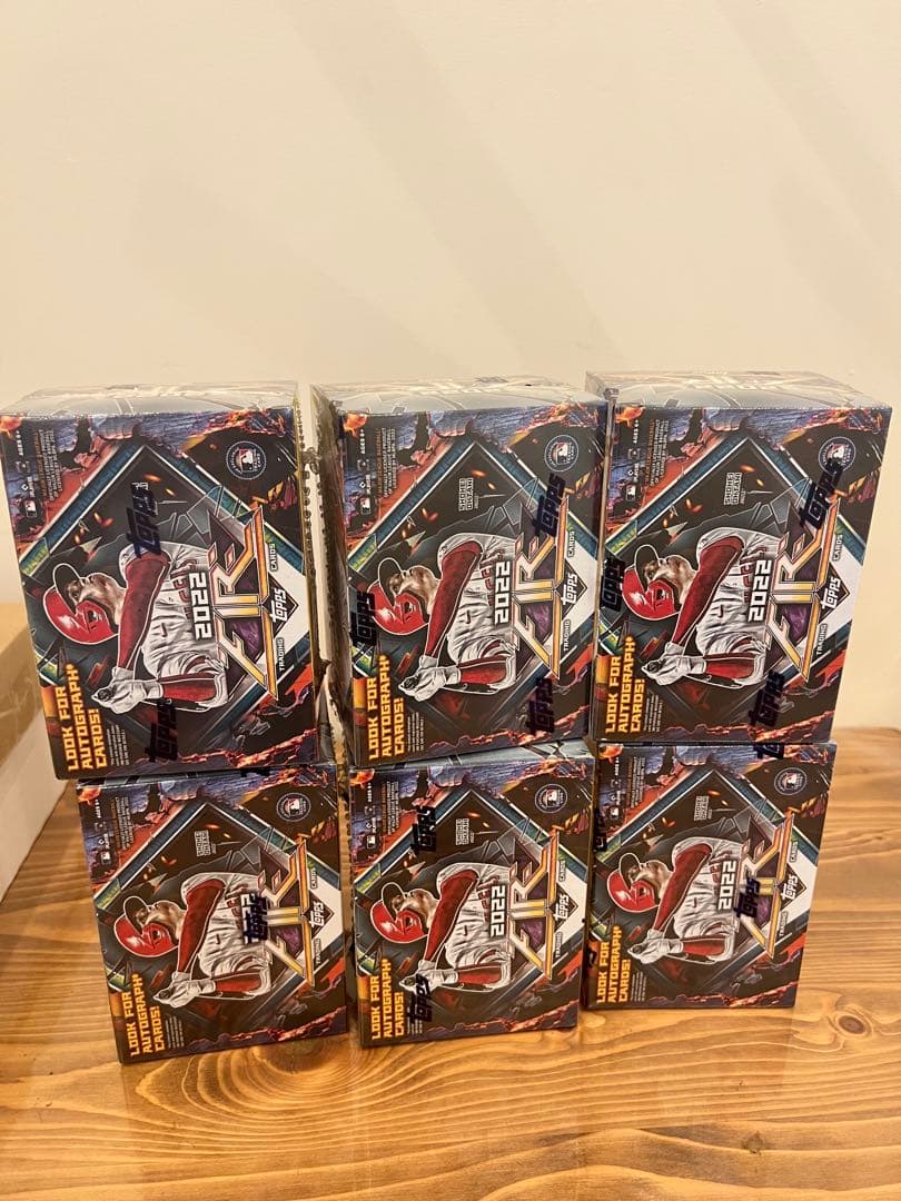 激レア2022 Topps Fire Baseball Blaster 大谷翔平 - メルカリ