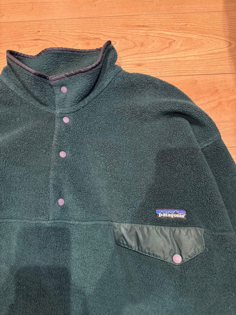 月*様 パタゴニア スナップt シンチラ XXL グリーン - メルカリ