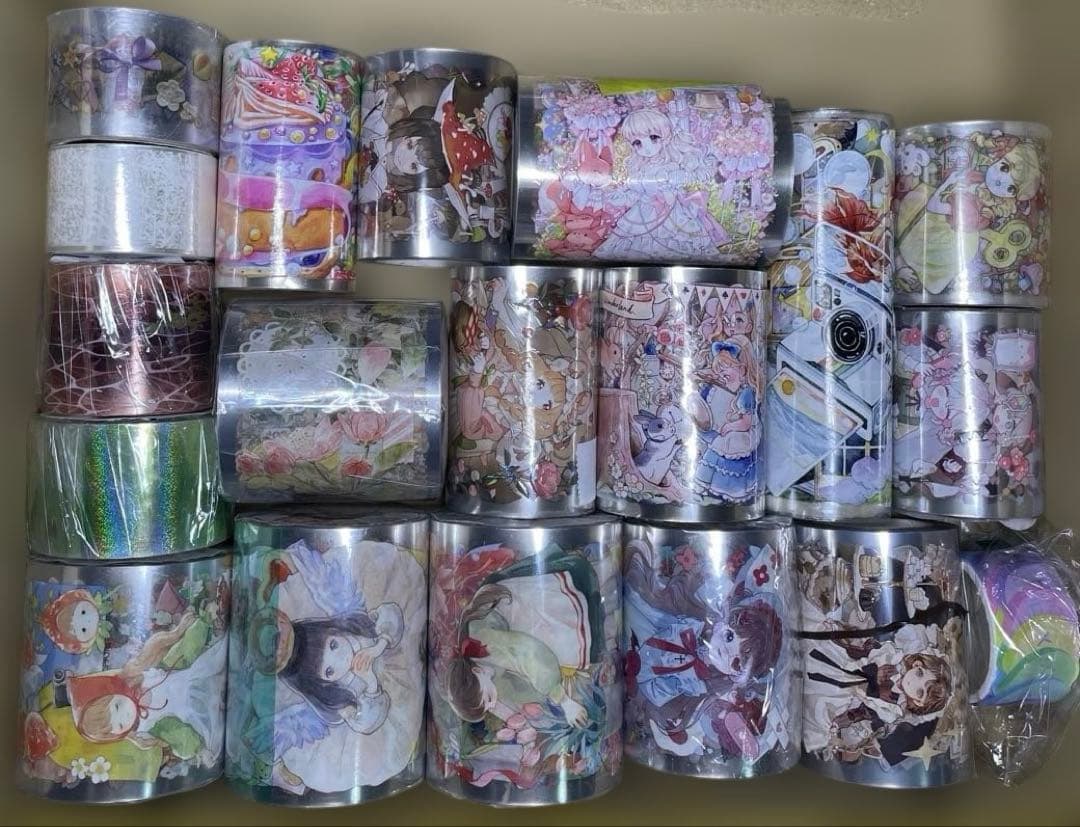 海外　人物マスキングテープ　まとめ売り（21） 海外 人物マスキングテープ まとめ売り（21）