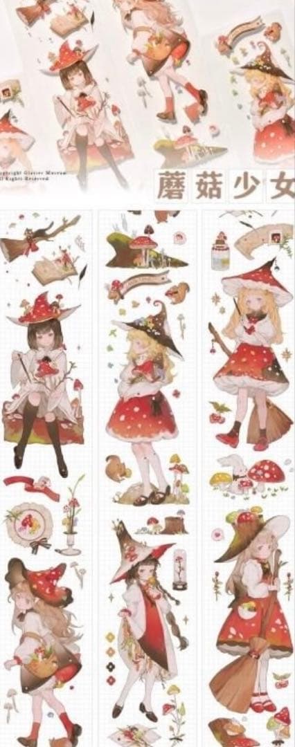 海外 人物マスキングテープ まとめ売り（21）