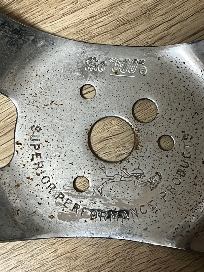 当時物スーペリアステアリングホイール+グランツビレットホーンボタン