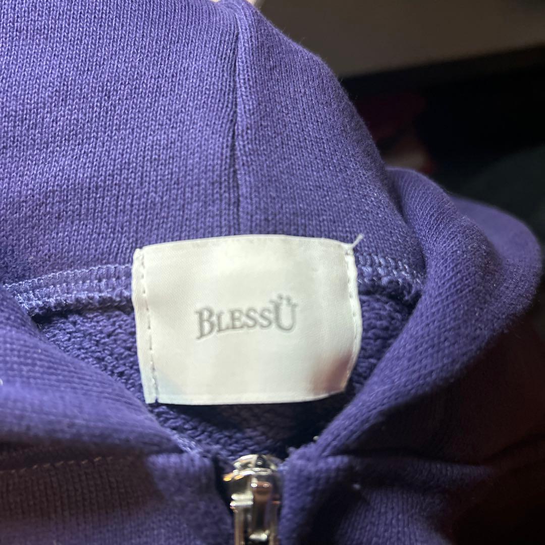 Bless U ジップパーカー 紫 - メルカリ