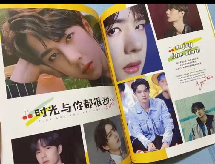 陳情令 王一博【时光与你都很甜】王一博写真集 - メルカリ