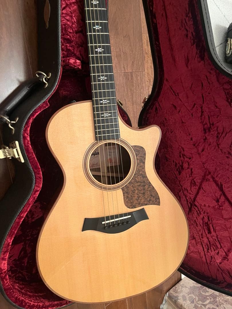 【美品】Taylor 712ce V-Class おまけ付き Taylor 712ce V-Class Acoustic-Electric Guitar - Natural | Sweetwater
