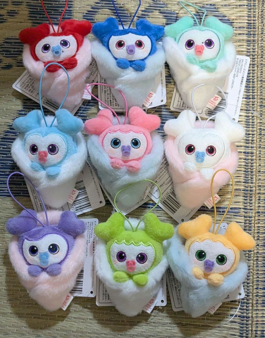 TWICE LOVELYS おくるみマスコット BABY gigo限定 コンプ