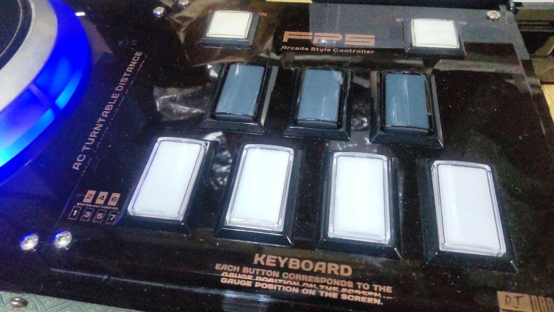 美品 ビートマニア DAO FPS 三和ボタン 新基板 静音化 INF＆PS対応