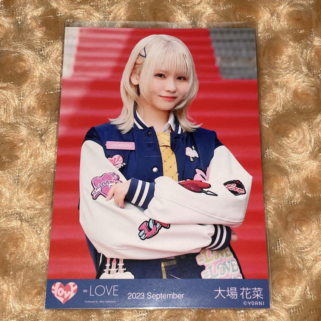 LOVE イコラブ 生写真 コンプリート ミニフォト 大場花菜 ヒロインズ