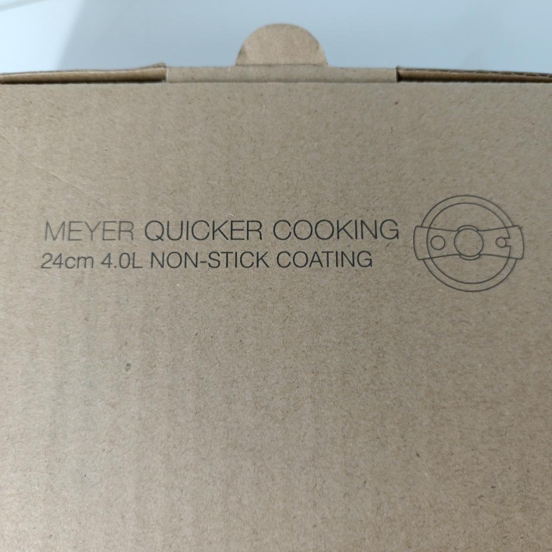 未使用 マイヤー クイッカー クッキング 24cm 4.0L ピンク MAYER