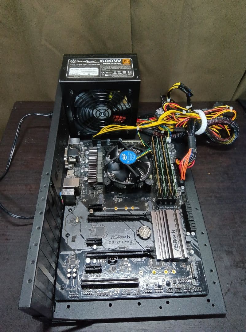 自作PC ASRockZ370PRO4&intelG5420 ASRock > Z370 Pro4