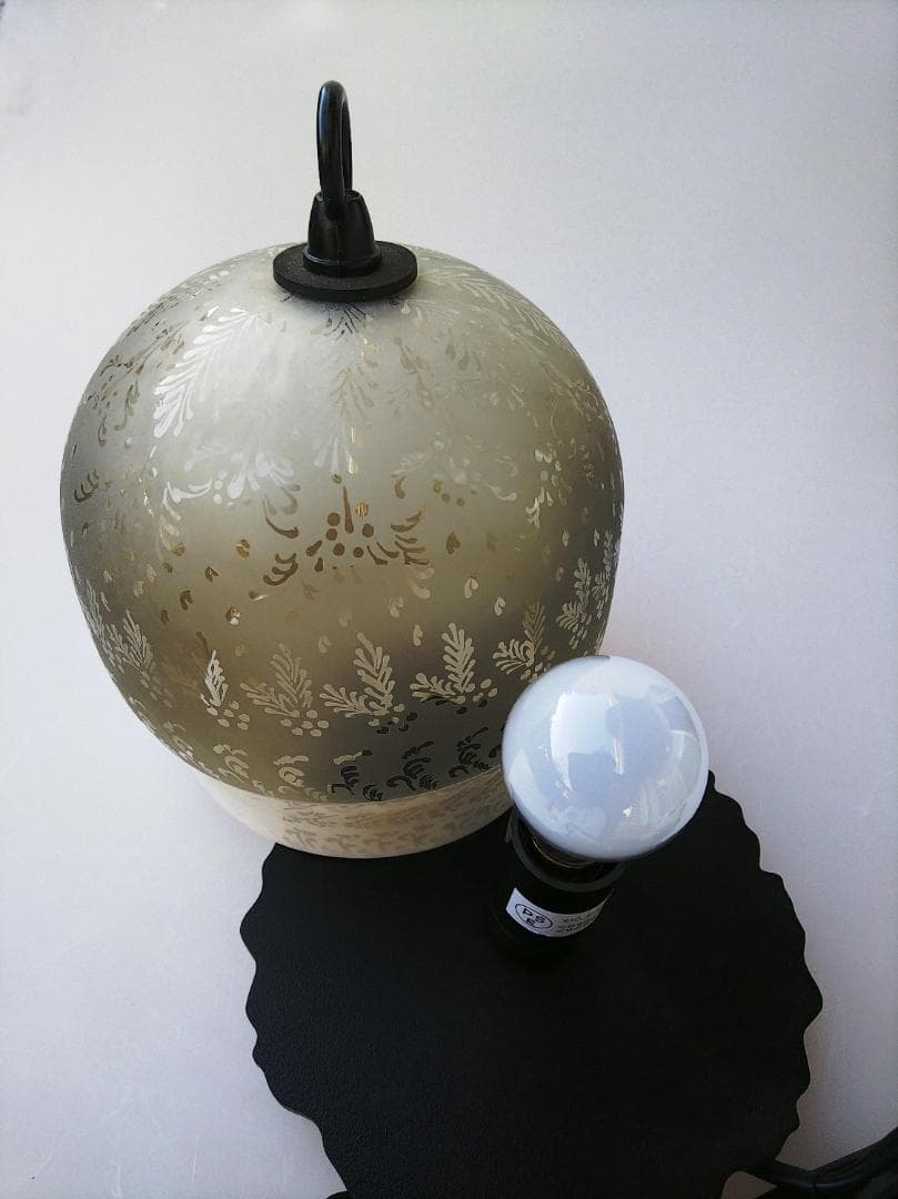 ★藤原奈津江作★卓上照明★インカルモ「花影」⓵