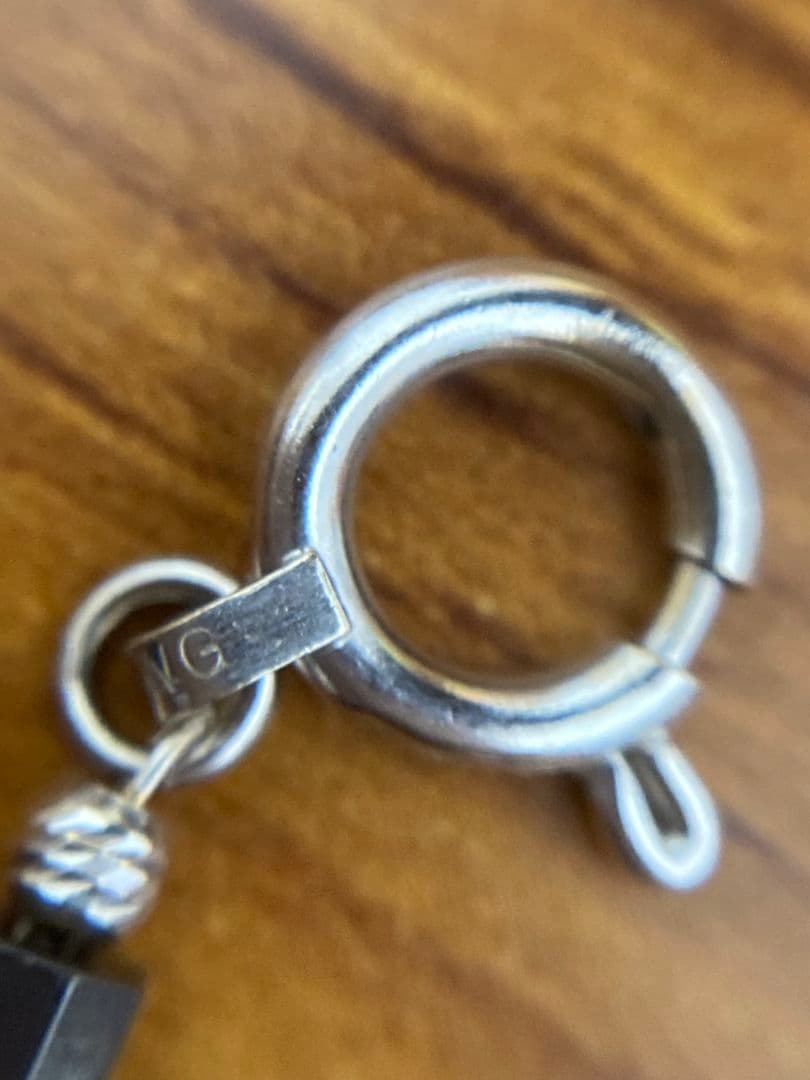 値下げ ディモア k18wg ゼウス光石 ネックレス 51.5cm