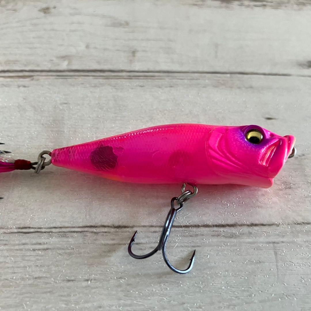 希少カラー Megabass 限定 (SP-C) POPX クリアーピンク - メルカリ