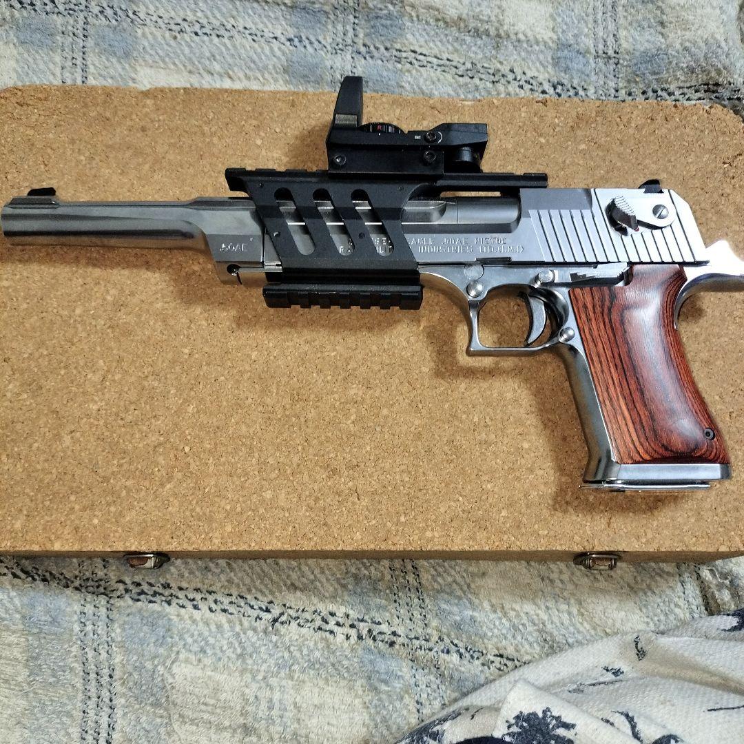 東京マルイ純正デザートイーグルカスタム 東京マルイ純正デザートイーグル50AEハードキックツートンカスタム