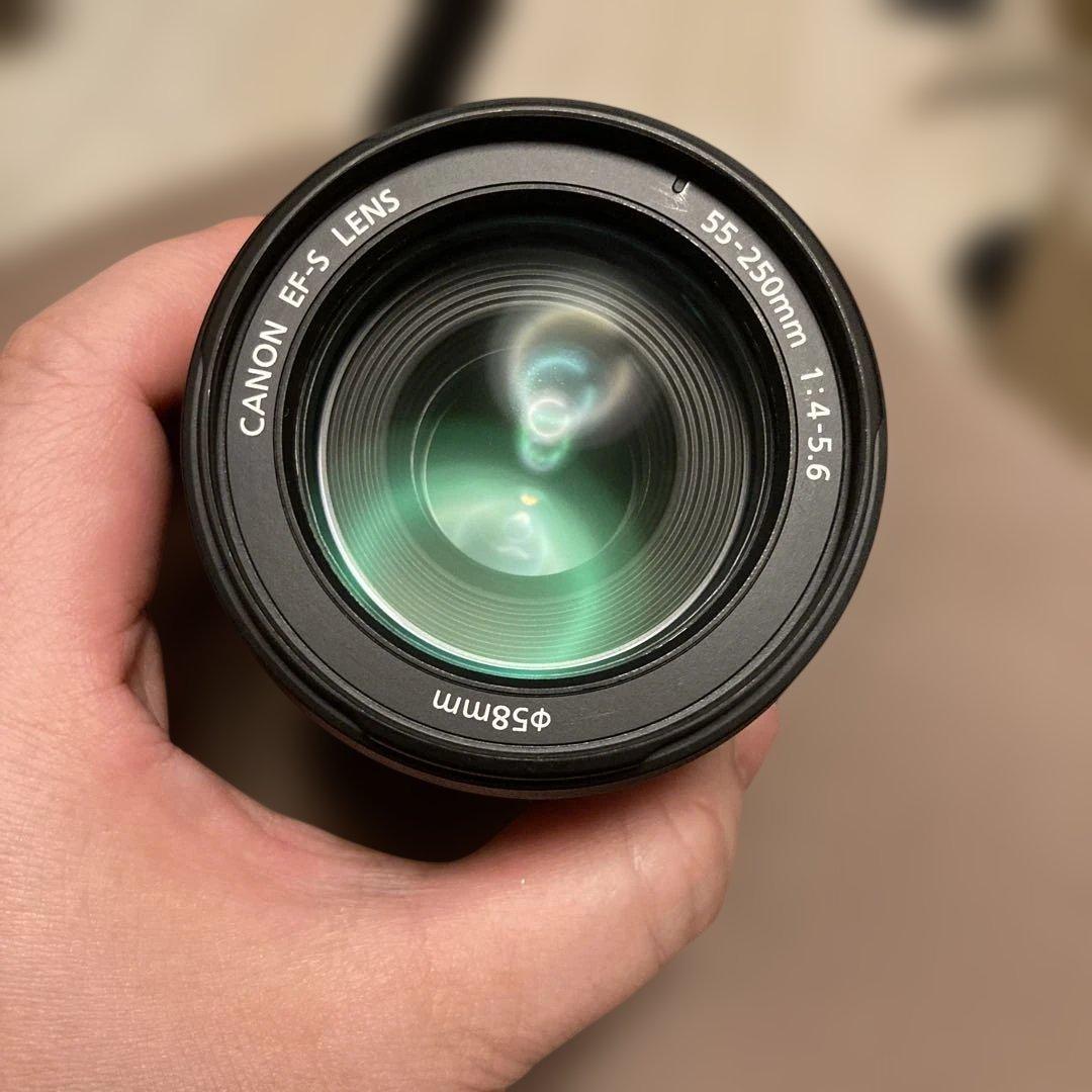 美品✨️Canon EF-S 55-250mm f/4-5.6 IS ズームレンズ