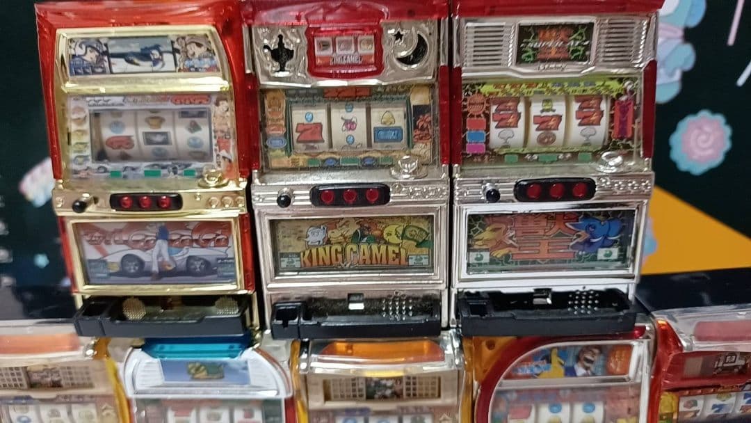 ミニチュアスロット台吉宗、番長など色々8個セット！ - メルカリ