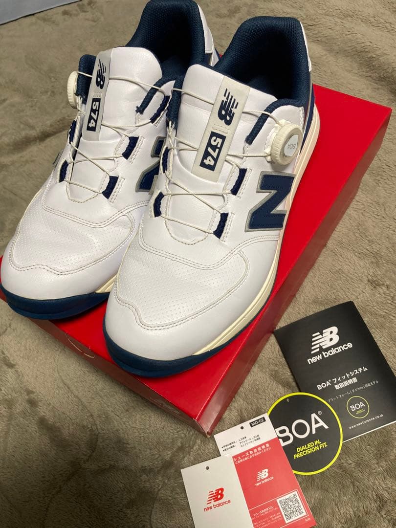 New Balance 574 BOAフィットシステム 28.5cm