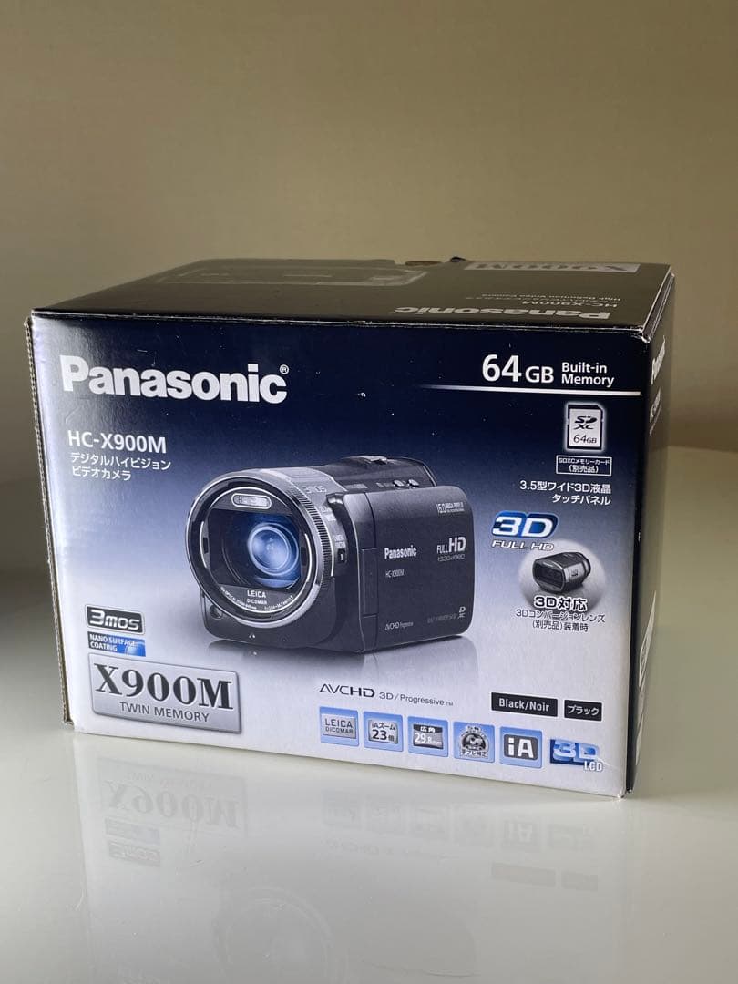 【ジャンク品】完動品Panasonic HC-X900M ビデオカメラ 64GB ジャンク品】完動品Panasonic HC-X900M ビデオカメラ 64GB ジャンク品