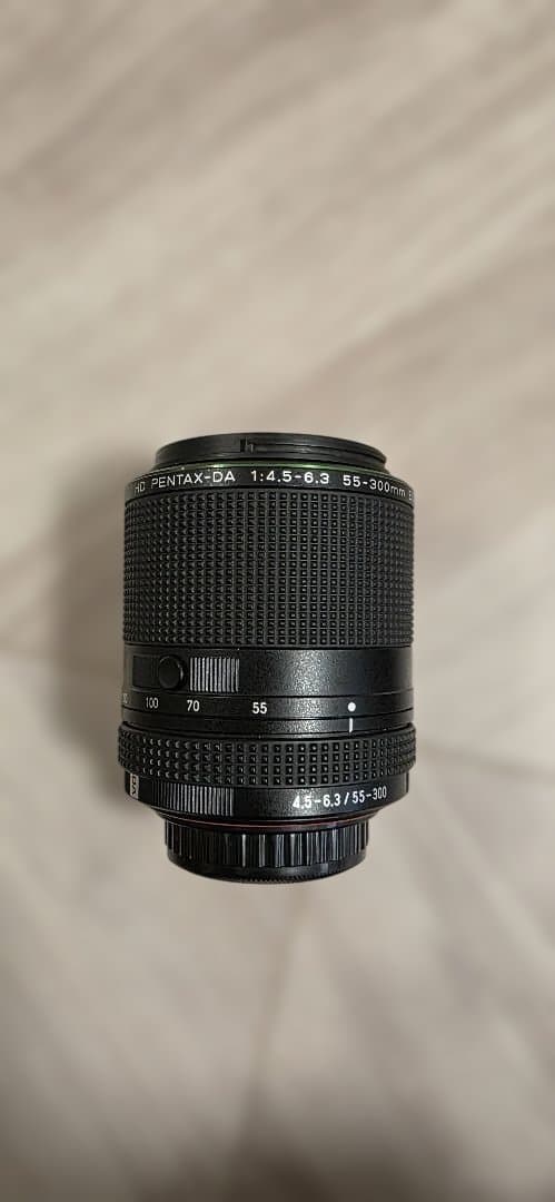 爆速AF美品HD PENTAX-DA 55-300mm F4.5-6.3 PLM