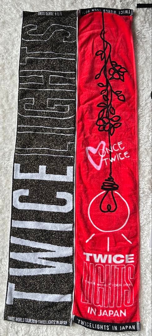 TWICELIGHTSタオル - メルカリ