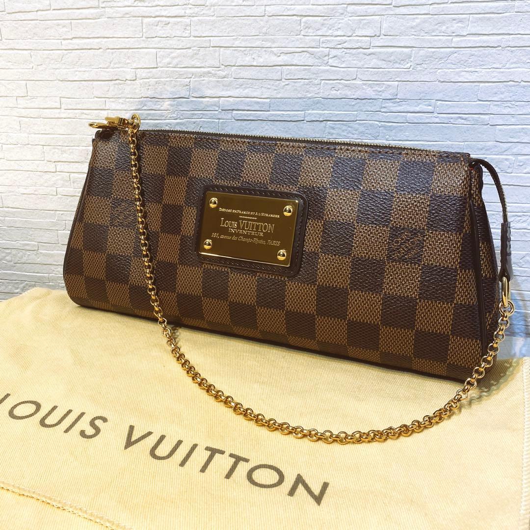 正規品 【 LouisVuitton] 廃盤品 ダミエ ソフィ チェーンポーチ - メルカリ