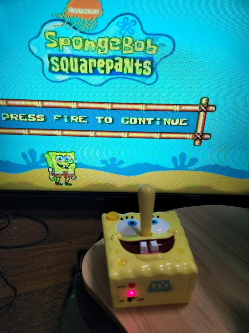 未使用品】スポンジボブ TVゲーム（外国製）レトロゲーム風 - メルカリ