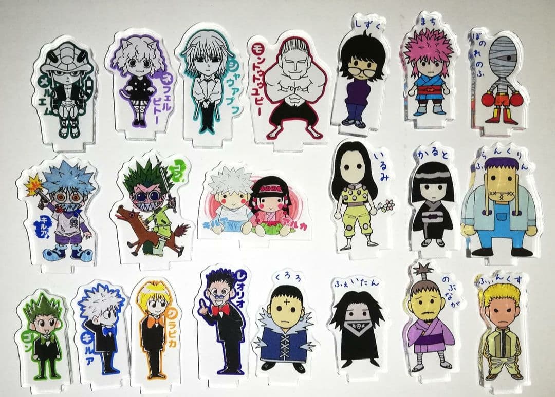 ハンターハンター 全種セット アクリルminiフィギュア 2弾 ジャンプショップ m36317246621_1.jpg?1688725155
