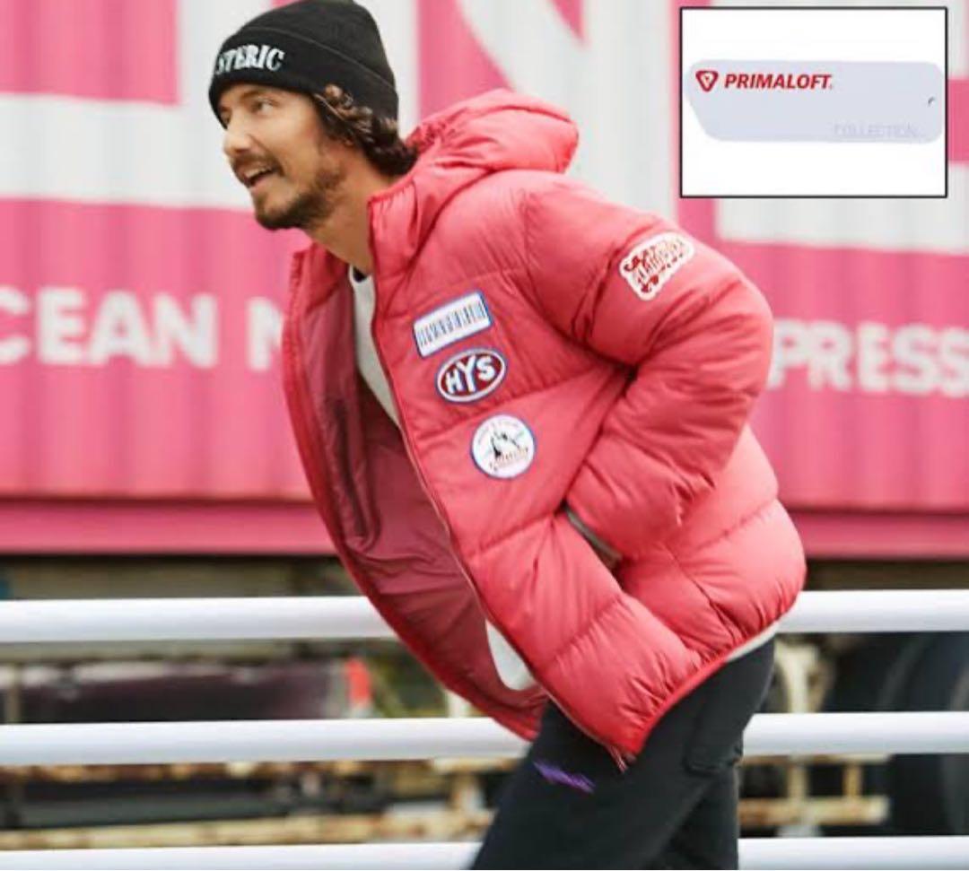 ヒステリックグラマー　プリマロフトダウジャケット HYSTERIC GLAMOUR（ヒステリックグラマー）の「プリマロフトナイロン