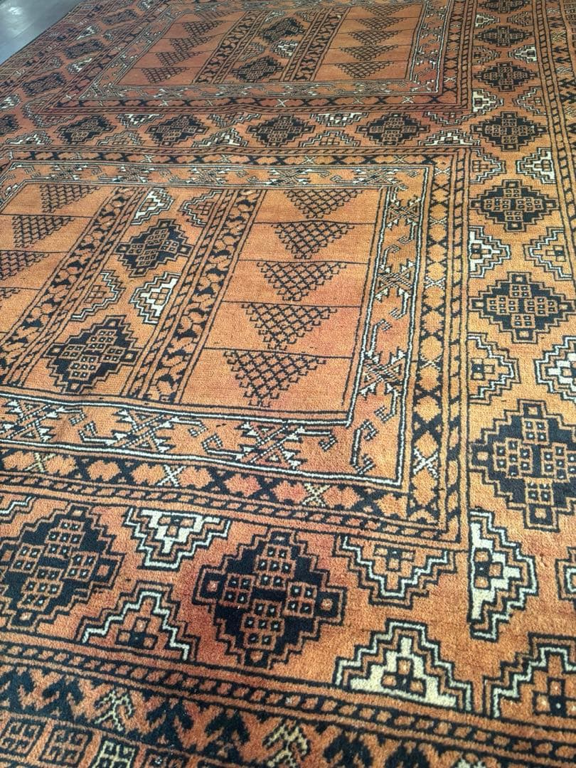 ☆恵海様専用☆【ダメージあり】パキスタン絨毯 ウール 手織 ペルシャ