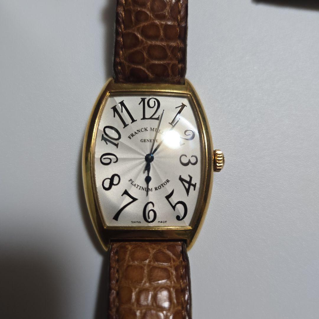 □フランクミュラー□2852SC□18K□金✨替えベルト有✨メンズ✨付属品