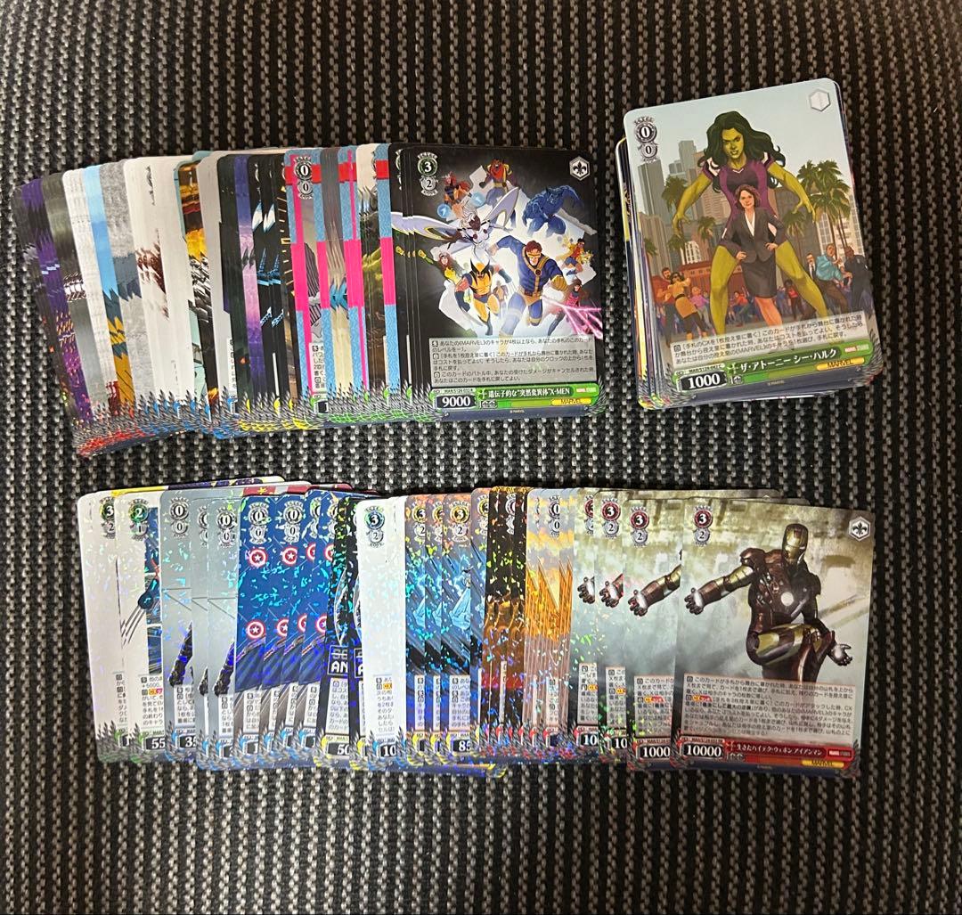 ヴァイスシュヴァルツ marvel vol.3 RR以下4コン　一部SRに変更 ヴァイスシュヴァルツ marvel vol.3 RR以下4コン 一部SRに変更