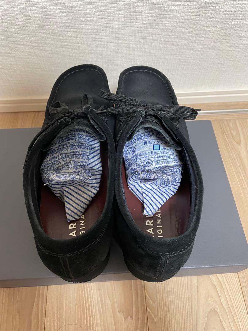 靴 Clarks wallabee GTX GORE-TEX UK7 25.0cm