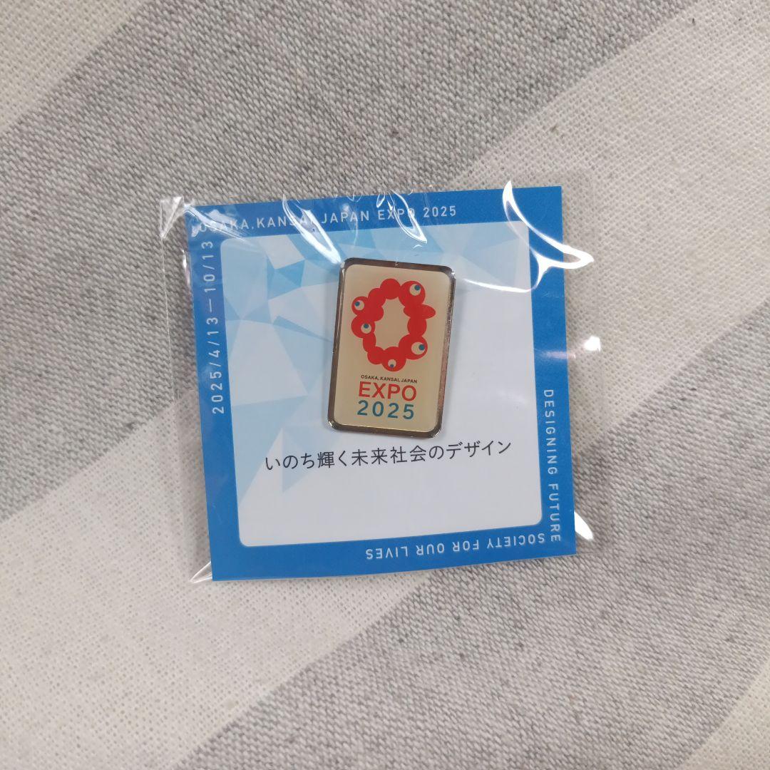 ミャクミャク ピンバッジ】大阪関西万博2025 非売品 - メルカリ