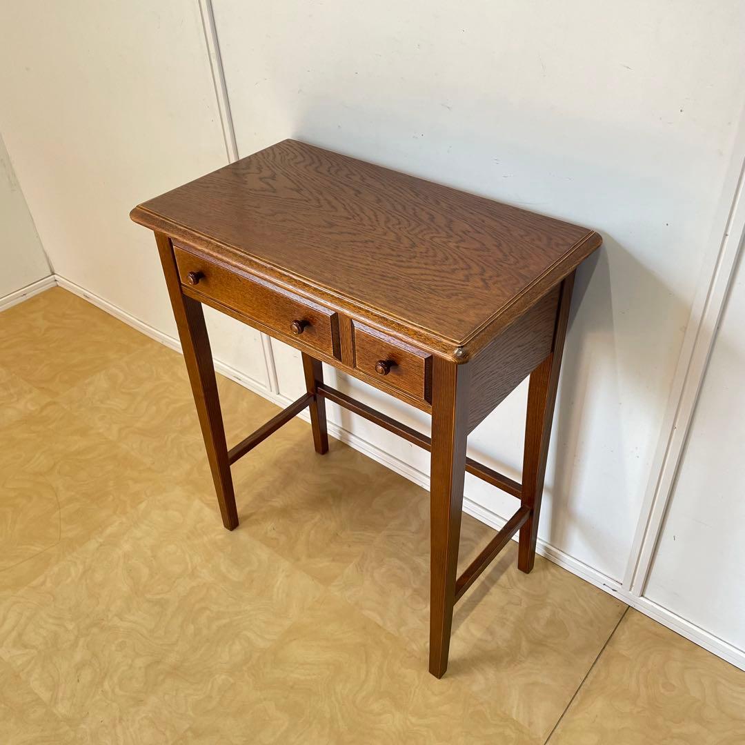 三越家具 カントリーハウス 机 デスク 引き出し コンソール 台