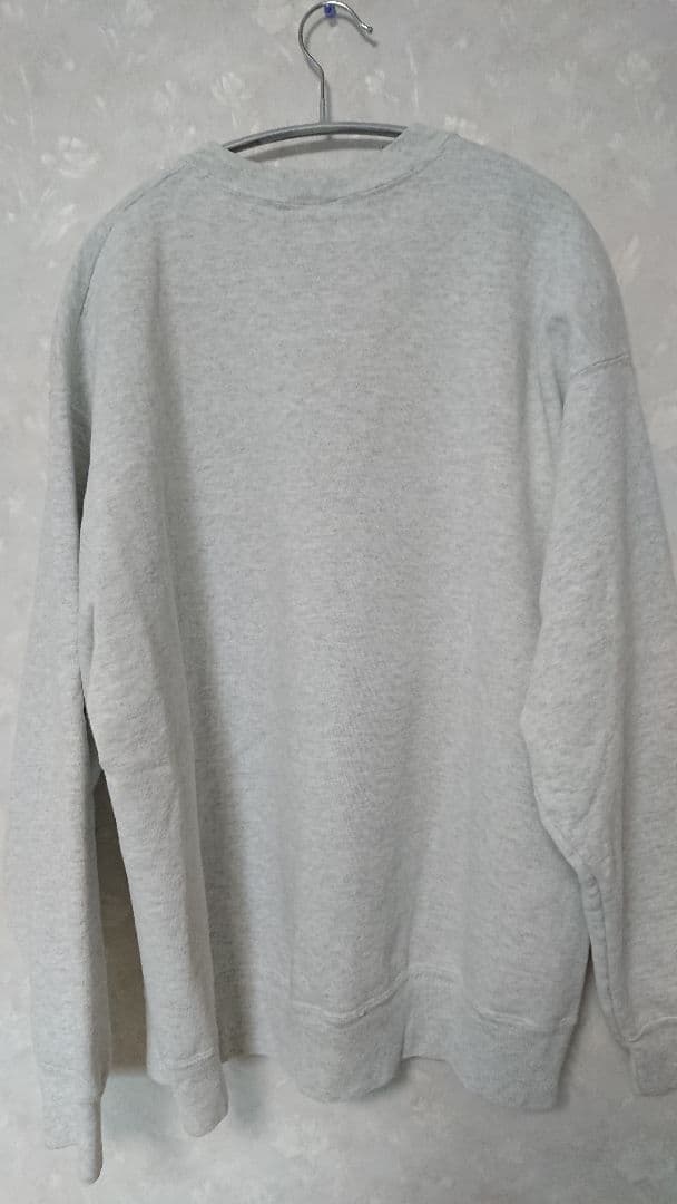 1015【人気XLサイズ】ナイキ♤刺繍ビッグロゴ 90s 銀タグ スウェット