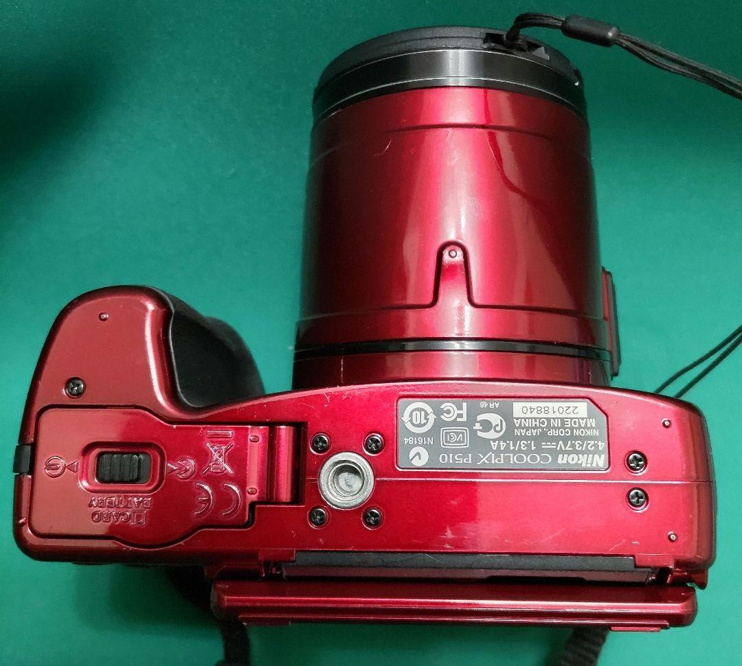 動作品】光学42倍 Nikon COOLPIX P510 元箱、バッテリー3個 - メルカリ