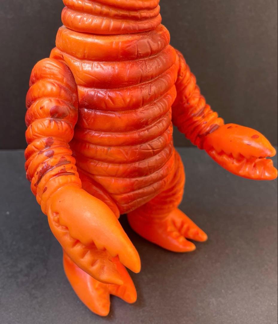 ブルマァク 帰マン サドラー オレンジ成型 ソフビ 公開当時 工場流出品