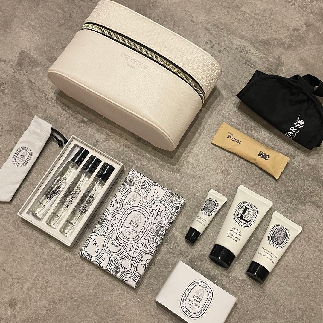 カタール航空 ファーストクラス ディプティック アメニティセット