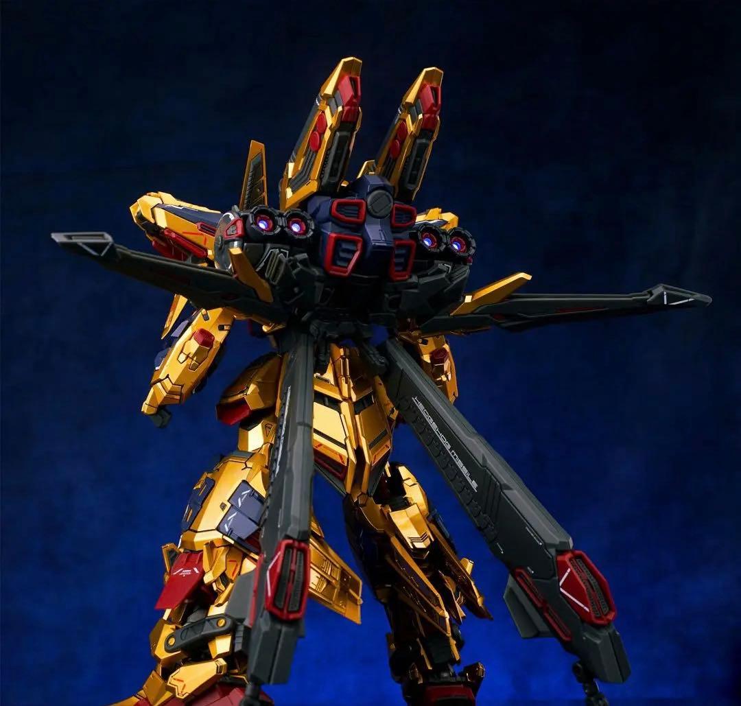 神馬模型 MG 1/100相当 黄金武士 ダイキャスト フルアーマー百式タイプ