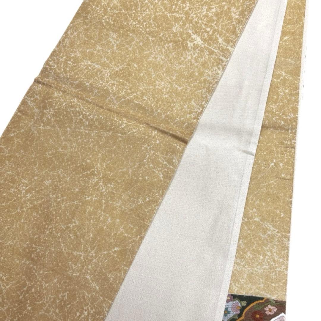 袋帯 華紋 絽刺し 唐花 唐草 氷割れ 金通し 着物 021a d - メルカリ
