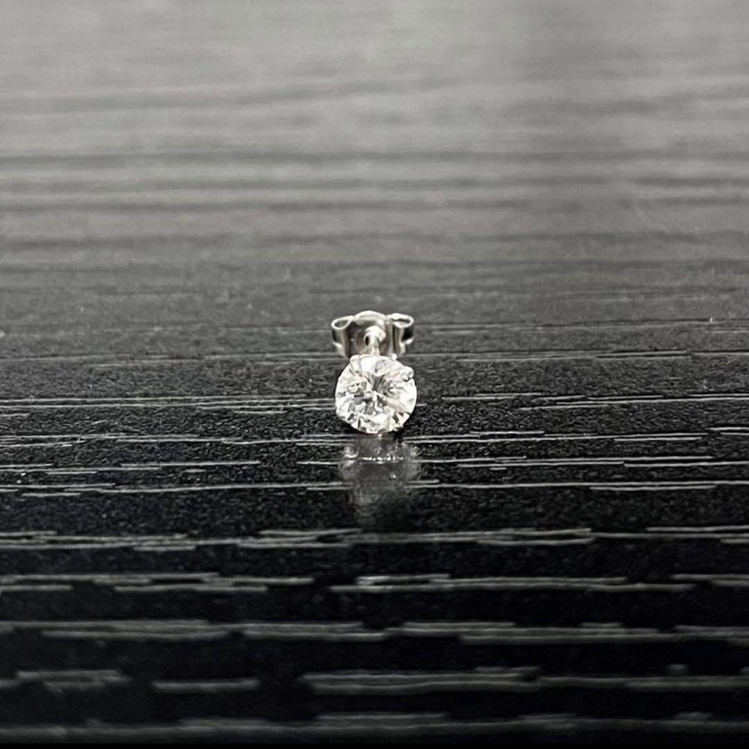 AVALANCHE アバランチ 14Kホワイトゴールド スタッズ ピアス 4mm