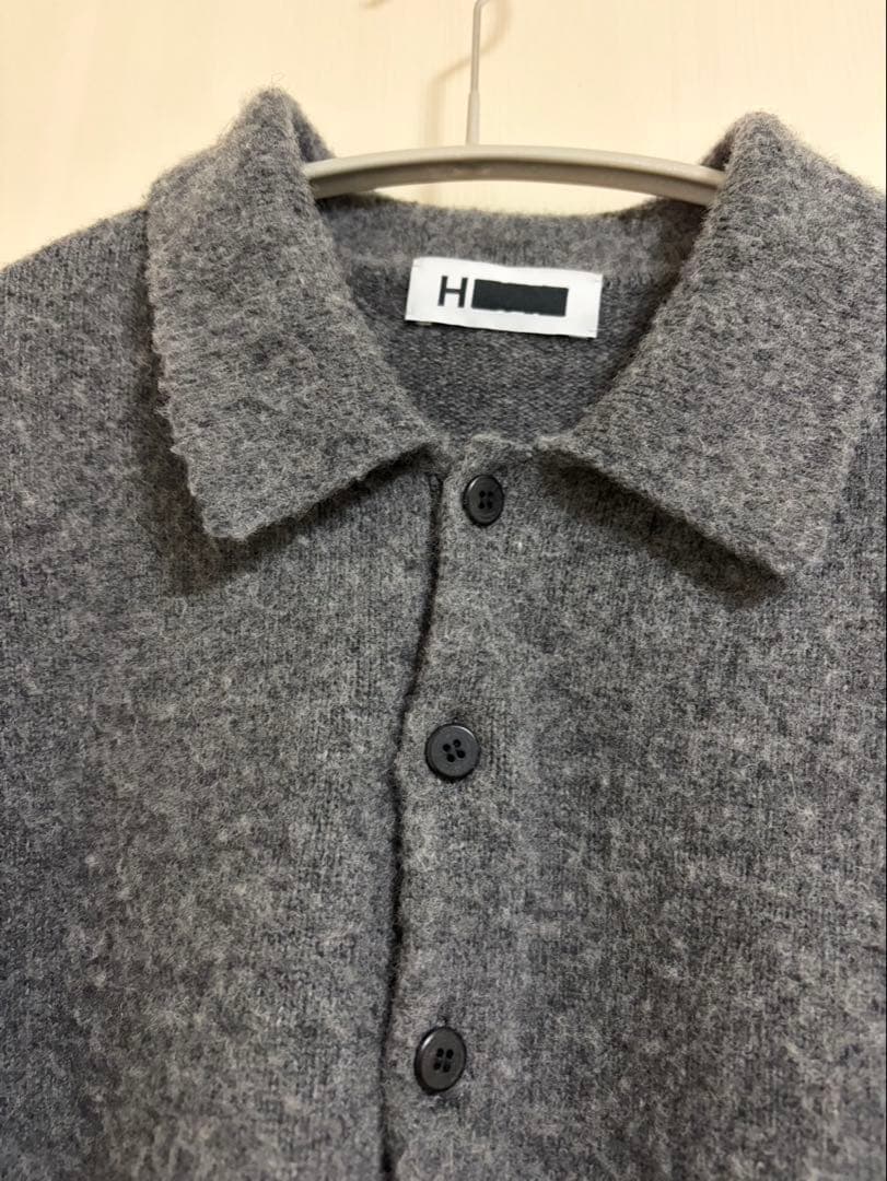 H BEAUTY&YOUTH ナッピングウール 4B ポロカラーニット - メルカリ