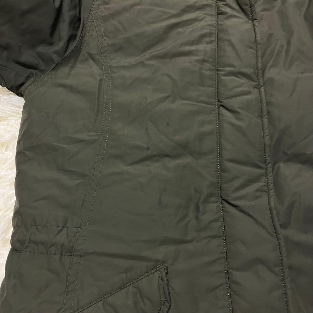 《珍品人気早い者勝ち》レディースノースフェイスモッズダウンコートホワイトレーベル