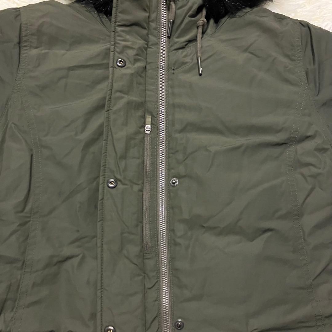 《珍品人気早い者勝ち》レディースノースフェイスモッズダウンコートホワイトレーベル